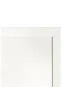 Beltéri ajtótok lekerekített tokborítással fehér színben 60 mm borításszélesség 11,8-13,5 cm falvastagsághoz 100 x 210 cm-es fal