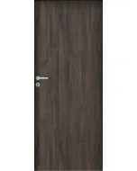 Beltéri ajtólap 75 x 210 cm-es falnyílásba portasynchro 3d fólia sötét tölgy jobbos kivitel papírrács-térkitöltés