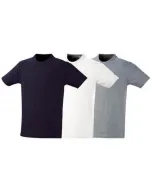 Kapriol - póló (fehér-szürke-kék, 3db, l)