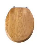 POSEIDON KŐRISFA - WC-ülőke Fából készült minőségileg kifinomult lakk felület fém zsanérral szerelt illik minden szabványos wc-hez