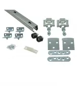 Ipari minőség egyszerű felszerelés max. felhelyezhető ajtószám: 2 db max. terhelhetőség: 40 kg/ajtó szerelési anyaggal