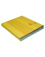 ZSALUTÁBLA - 500x1500x20mm (sárga, vasalt) Lucfenyőből impregnált vasalt végein c-profilos élvédővel pefc-tanúsítvánnyal