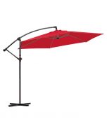SUNFUN TOSCANA II. - függő napernyő (3m, piros)