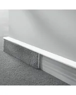 Logoclic tsl szegőléc fehér színben mérete: 2500 x 55 x 16 mm tartós kivitel, műanyagból könnyű összeszerelés Öntapadós sza