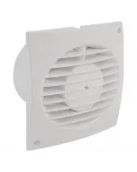 Air-circle n39001 - fali ventilátor (Ø100mm, fehér)