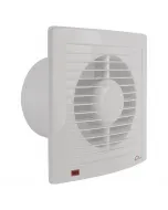 Air-circle n39221 - fali ventilátor időkapcsolóval (Ø125mm, fehér)