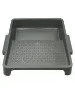 Festékedény strapabíró műanyagból méret: 20 x 22 cm ergonomikus fogantyúk beépített lehúzófelület