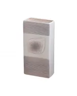 Lienbacher - kerámia párologtató radiátorra (fehér, levél motívummal)