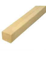 Rétegragasztott fa (lucfenyő, 5,8x5,8x250cm) Több rétegben ragasztott fogazott illesztés hossztoldott lekerekített élek kis tömeg d3 formaldehidmentes ragasztás