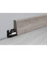 Laminált padlókhoz gyártott logoclic szegélyléc 260 cm hosszú kivitelbena szegőléc aquaprotect technológiája révén ellenáll a f
