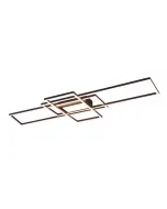 Geometrikus kialakítású trio márkájú mennyezeti lámpa led technológiávalenergiatakarékos működés hosszú élettartammalnagy fé
