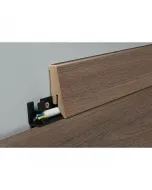 Mystyle k58c szegőléc bourbon hill oak dekorral mérete: 2600 x 18 x 58 mm rejtett kábelvezetést tesz lehetővé tartós és hosszú 