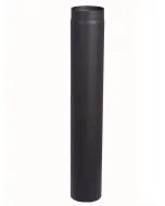 A kamintherm egyenes füstcső fatüzelésű kályhák és vegyestüzelésű kazánok égéstermék-elvezetéséhez a 2 mm vastag acélból 
