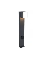 1 x 12 w-os beépített led-fényforrás energiatakarékos fényáram: 600 lm ip54-es védettség pozícionálható 1 db csatlakozóaljzat