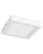 Az eglo mennyezeti lámpa négyzetes kialakításban biztosít egyenletes, semleges fehér fényt beltéri használatra a 17 x 17 cm-es mér