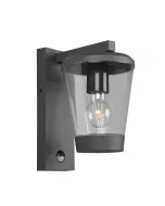 A trio márkájú kültéri fali lámpa kiemelkedik modern, antracit színű vázzal1 db e27 foglalat 40 w maximális terheléssel használh