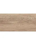 Modern megjelenést ad a stripes bronz falicsempe fürdőszobában vagy konyhában29,8x59,8 cm méretekkel ideális nagyobb falfelületeken 