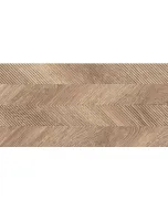 Beltéri terekben a chevron bronz falicsempe természetes barna-grafit megjelenést advastagsága 7 mm, ami stabilitást biztosít a burkola