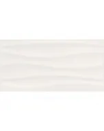 A blanka white wave falicsempe modern hullámmintával és fehér színnel harmonikus légkört teremtbeltéri felületek esztétikus burkol
