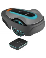 Kisebb kertek gyepápolásánál a gardena márkájú robotfűnyíró intelligens, automatikus működést adakár 600 m²-es területen is 
