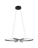 A trio fly függőlámpa modern led világítást biztosít nappaliban vagy étkezőben, dekoratív függesztett kialakítással beépített