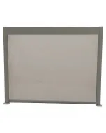 Sunfun oldalfal milos pergolához méret: 276 x 217 cm pvc szövet üvegszál erősítéssel alumínium váz több pozícióban rögzíthet�