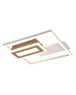 Reality spiro mennyezeti lámpa 1 x 22 w-os beépített led-fényforrással energiatakarékos fényáram: 2500 lm ip20-as védettség