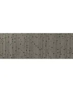 Fürdőszobai és konyhai környezetben a pearl dekorcsempe matt felületével harmonikus összhatást biztosítmérete 31,6x90 cm, így nag