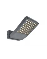 Lutec kültéri falilámpa 1 x 13,7 w-os beépített led-fényforrással energiatakarékos fényáram: 2000 lm ip54-es védettség