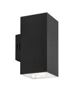 Energiatakarékos kültéri fali lámpa  2 x 9 w-os beépített led-fényforrás fényáram: 1800 lm ip65-ös védettség Állítható szí