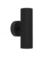 Eglo kültéri falilámpa 2 x max. 28w-os gu10-es foglalat ip44-es védettség modern kivitel fekete színű