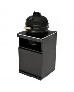 Kingstone kamado grill konyhamodul cube kültéri konyhához Ø 38 cm grillfelületű kamado grill kerámia grilltest az optimális hőtart�