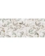 Cement romantica dekorcsempe levélmintás kivitelben 25x60 cm-es méret 1,5 m² egy csomagban cement falicsempékkel kombinálható