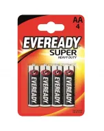 Energizer eveready super heavy duty - szén-cink ceruzaelem (aa, 1,5v, 4db)
