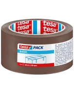 Tesa pack basic - csomagolószalag (66m, barna)