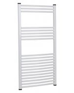 SANICA - íves törölközőszárító radiátor (1200x600mm) fehér