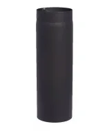 A kamintherm egyenes füstcső fatüzelésű kályhák és vegyestüzelésű kazánok égéstermék-elvezetéséhez a 2 mm vastag acélból 