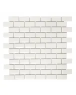 A fliesen trend márka mozaik csempe igazodik a modern burkolási stílusokhozminden egyes lap 2,3 x 4,8 cm-es téglalapokból álla hálór