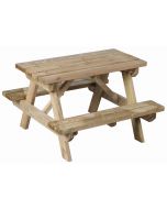 AurÉa - gyermek piknik asztal (90x89x56,5cm)