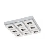 Az eglo márka mennyezeti lámpája 9 x 4 w-os led fényforrással biztosítja a kellő fényerőtaz energiatakarékos led technológia hoss