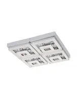 Az eglo márka mennyezeti lámpa egy 1 x 48 w-os beépített led-fényforrással működikenergiatakarékos kialakításának köszönhetőe