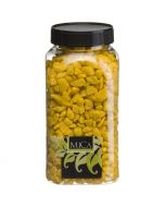 MICA DECORATIONS - dekorkavics (citromsárga, 1kg)