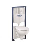 GROHE SOLIDO 5IN1 - WC-szett (perem nélküli WC-csészével)