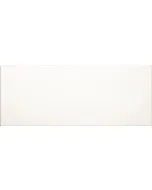 Fehér, fényes zalakerámia falicsempe letisztult stílusával modern enteriőrökben mutat jól20x60 cm-es méret lehetővé teszi kisebb 