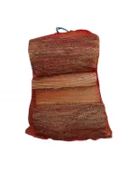 Akác tűzifa zsákos kiszerelésben 10 kg, fűrészfriss, hasított fa 33 cm hosszúságú darabok raschel zsákban, jól szellőző csomag