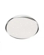 1 x 18 w-os beépített led-fényforrás energiatakarékos fényáram: 1800 lm ip44-es védettség csillámos kivitel