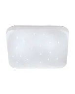 Az eglo márka mennyezeti lámpája modern led technológiával energiatakarékos megoldást nyújtbeépített led fényforrással szerelve,