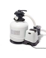 INTEX KRYSTAL CLEAR - homokszűrős vízforgató berendezés (550W, fehér)