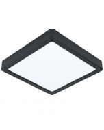 Eglo fueva 5 - mennyezeti lámpa (led, 21x21cm, fekete, természetes fehér)