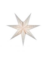 STAR TRADING LACE - dekorcsillag (fehér, papír, Ø45cm)